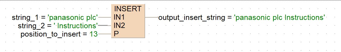 panasonic-insert-string-instructions